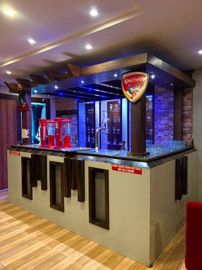 The Royal Bar Counter & Draught Beers